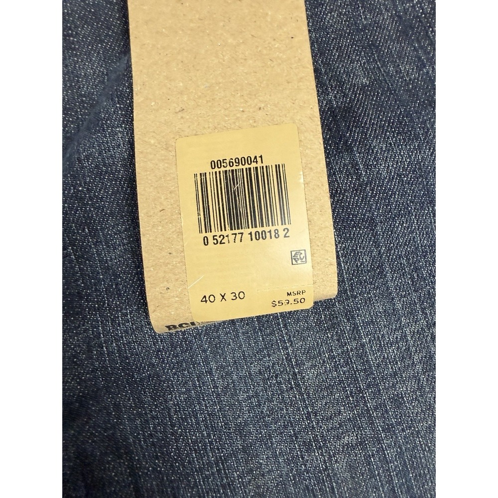Levi's 569 Loose Straight Stretch Blue Jeans Men's New w Tags Size 40x30 Rare - Picture 2 of 8